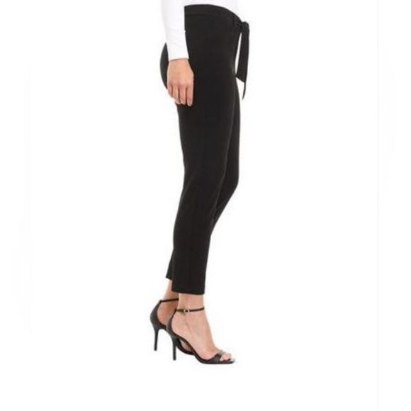 Belted pull on ankle pants - Picture 2 of 8